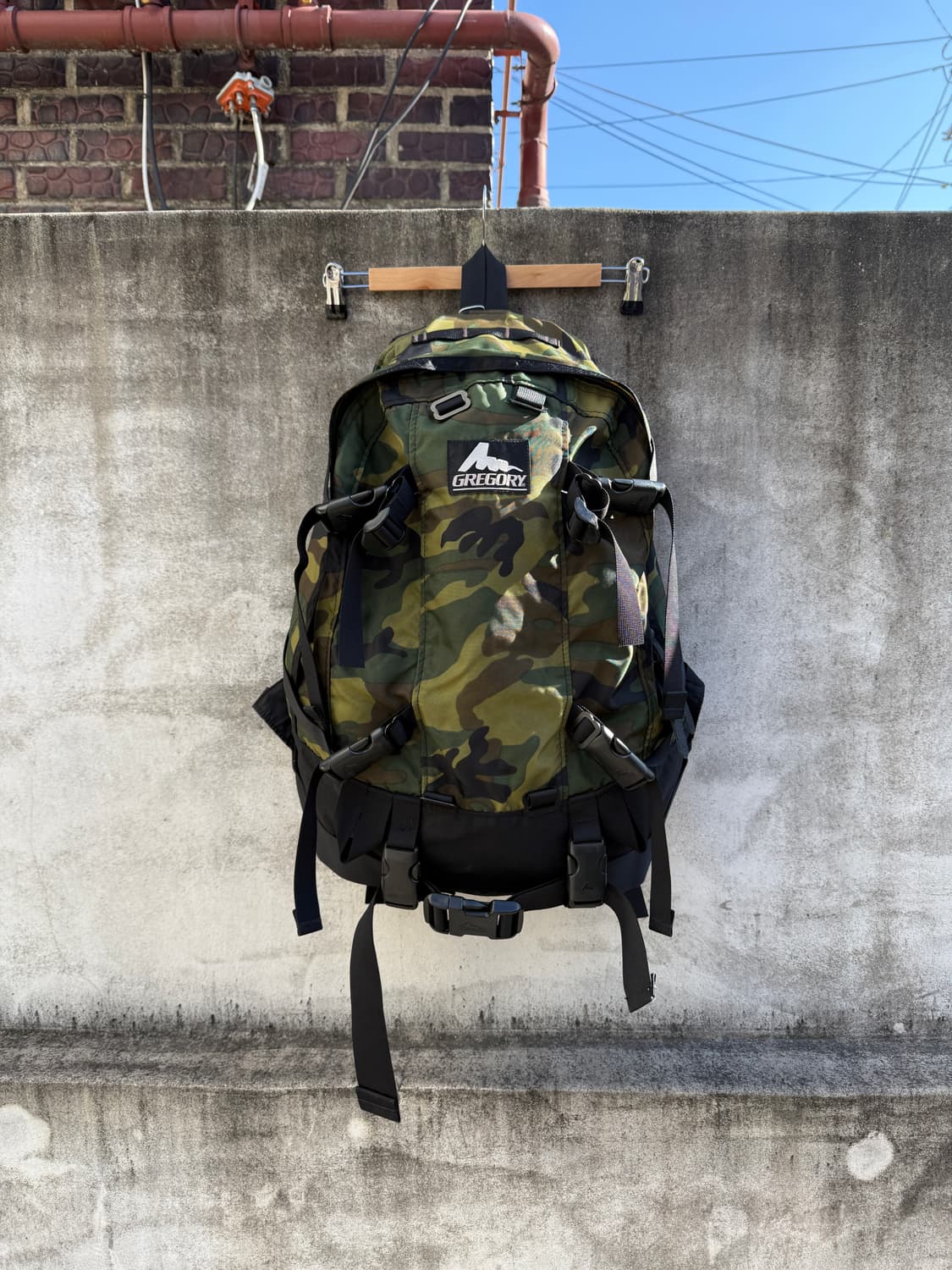 구로고 올드 그레고리 데이앤하프 카모 럭색 상품이미지1