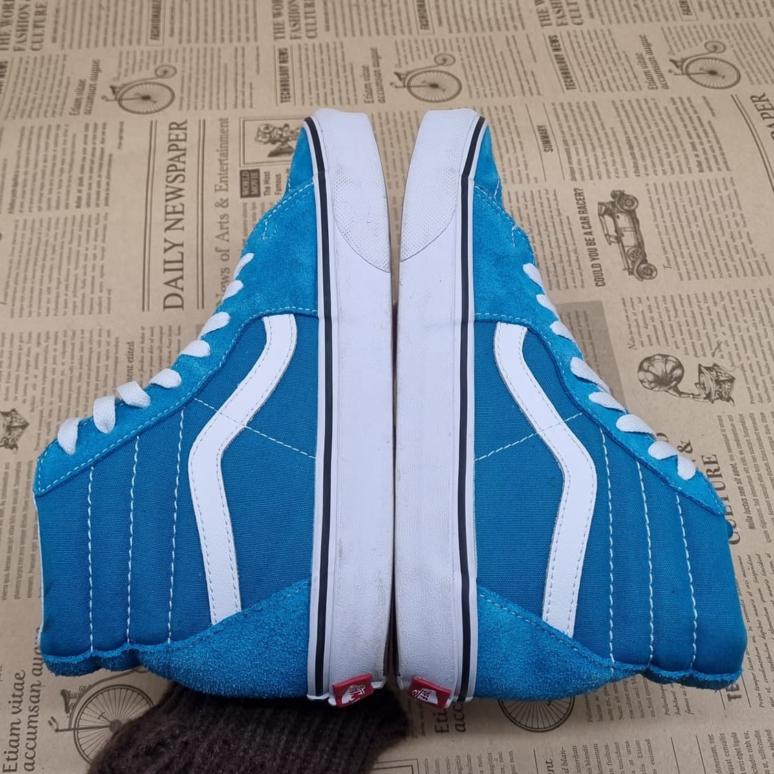 반스 스케이트 블루 여성하이탑240  상품이미지5