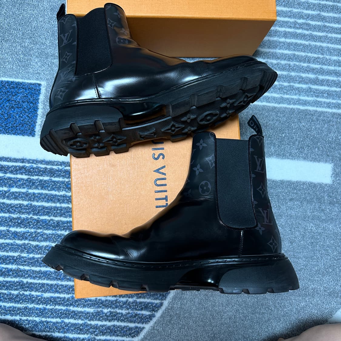 Louis Vuitton 루이비통 모노그램 첼시부츠44 상품이미지7