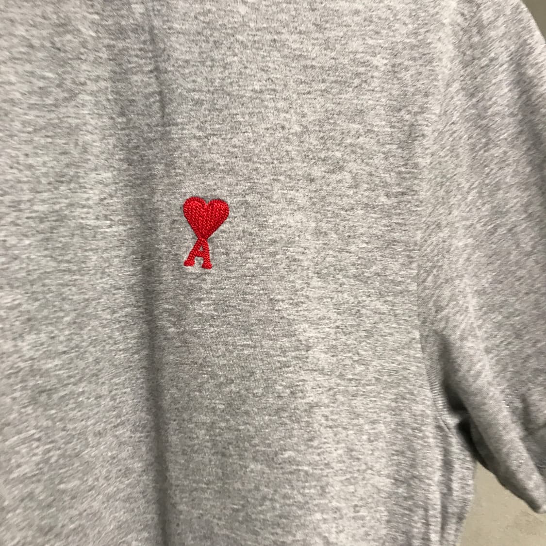 AMI 아미 그레이 반팔 티셔츠 M 상품이미지4