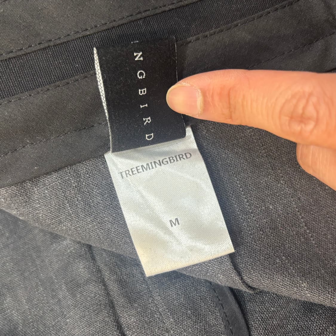트리밍버드) Pinched Line Linen Trouser CH M 상품이미지4