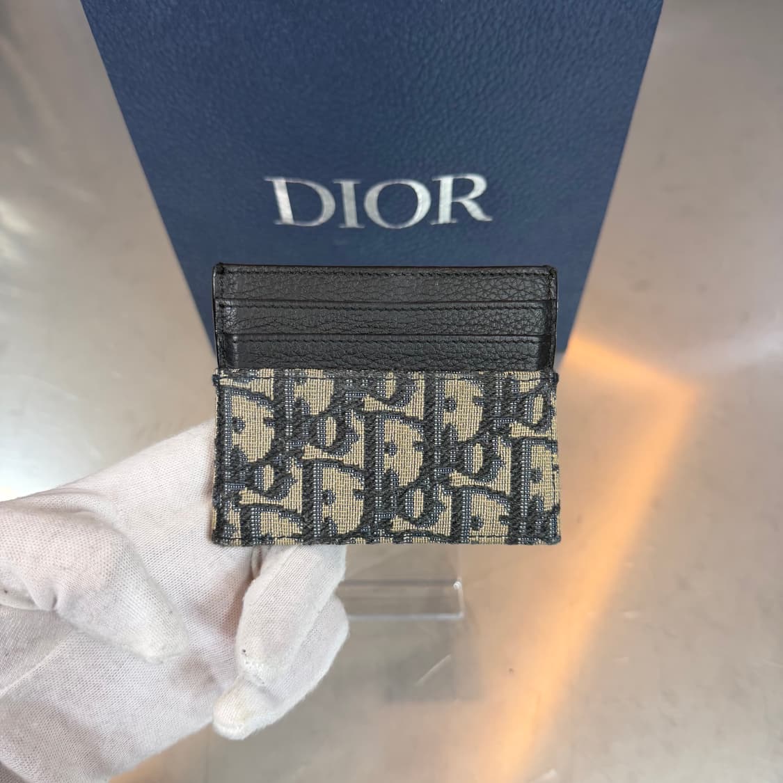 [리오브] 디올 오블리크 자카드 카드지갑 상품이미지3