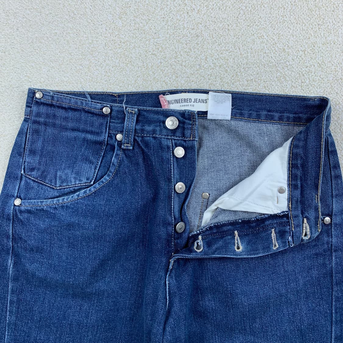 00‘s 리바이스 엔지니어드 진스 데님 팬츠  상품이미지4