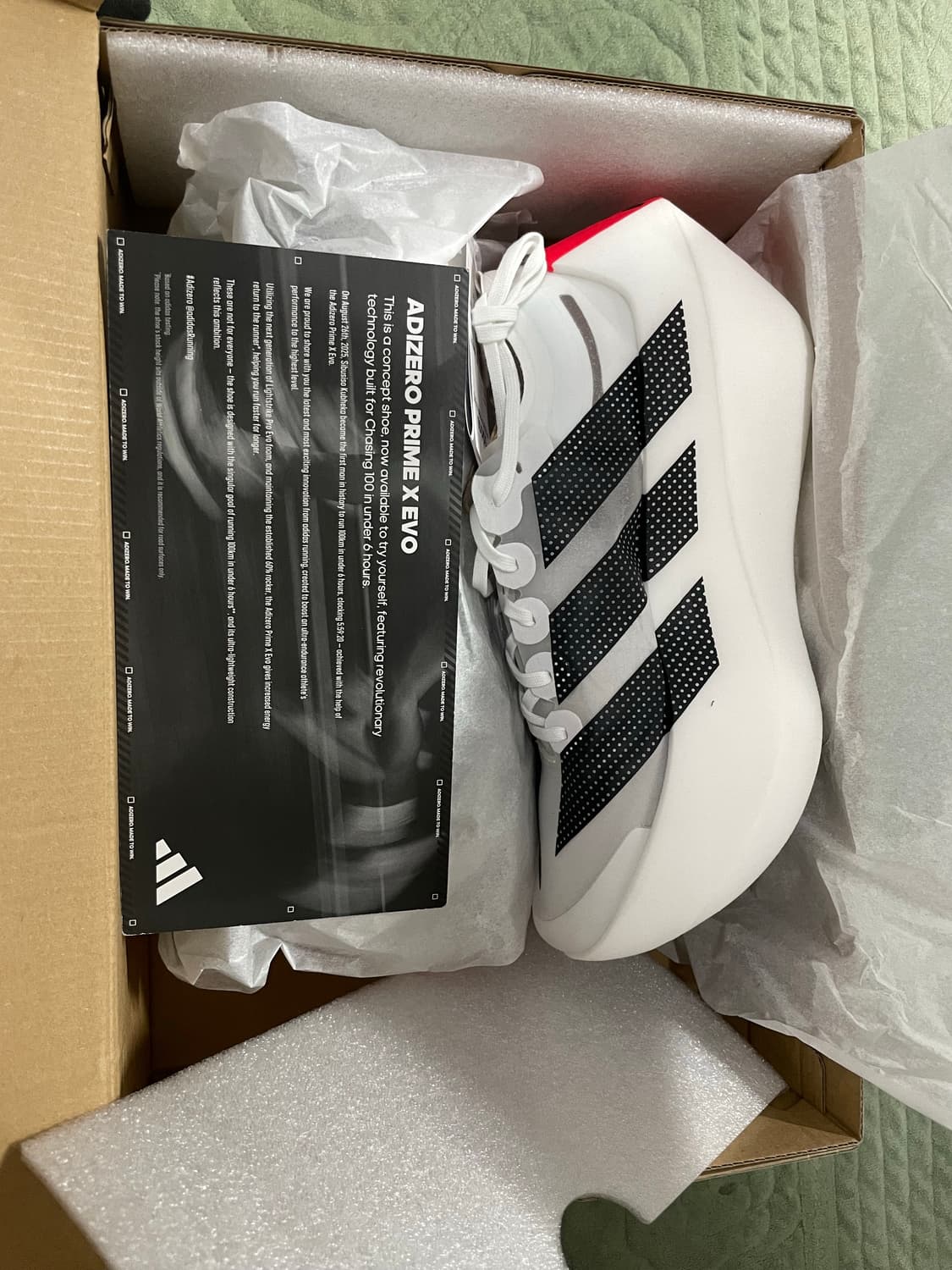 아디다스 아디제로 프라임 x 에보(adizero prime x evo) 상품이미지1