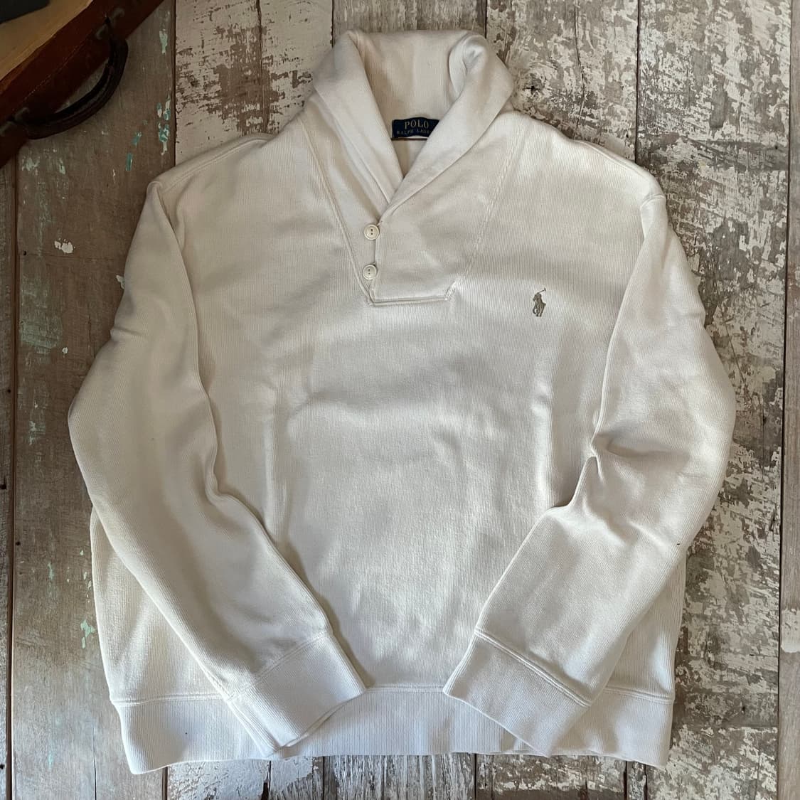 폴로 랄프로렌 숄카라 스웻 상품이미지1