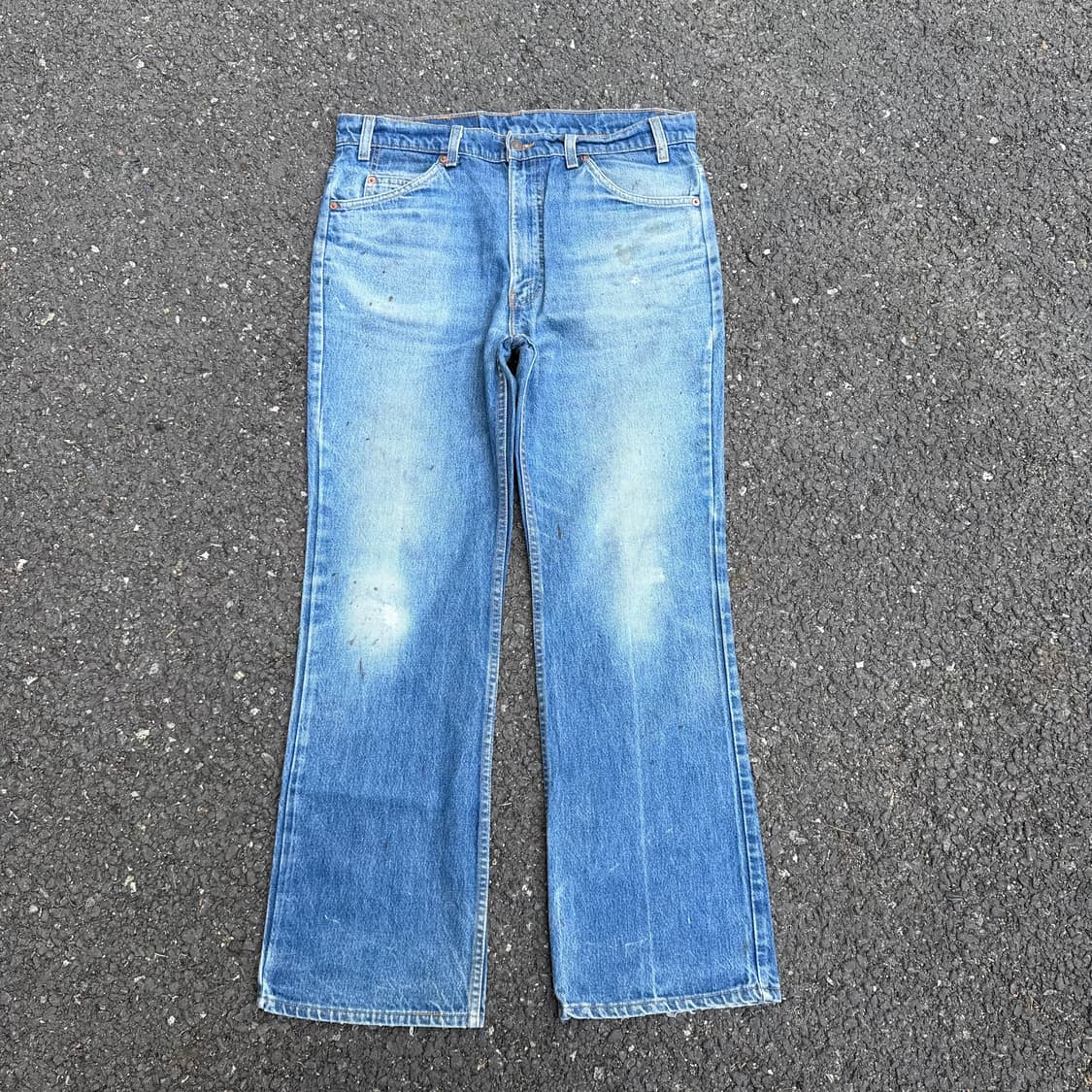 90s Vintage Levis 517 Bootcut Orange Tap 상품이미지1