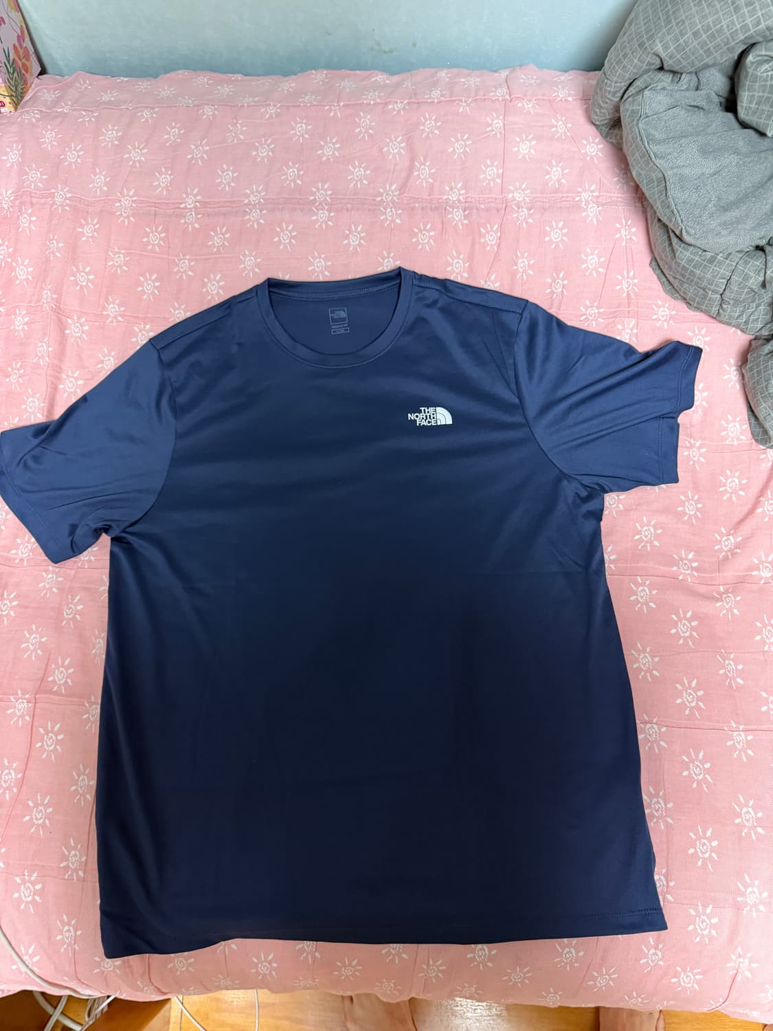노스페이스 기능성 반팔티 네이비 L사이즈 새상품 판매 상품이미지1