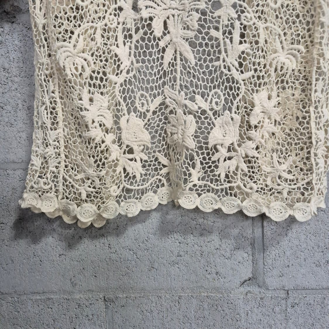 자수 조끼 크로쉐 하구미룩 모리걸 상품이미지10
