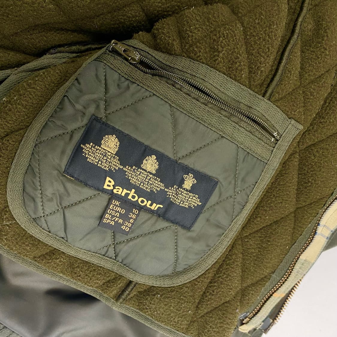  바버 비데일 왁스 자켓 (100)  ﻿ 상품이미지7