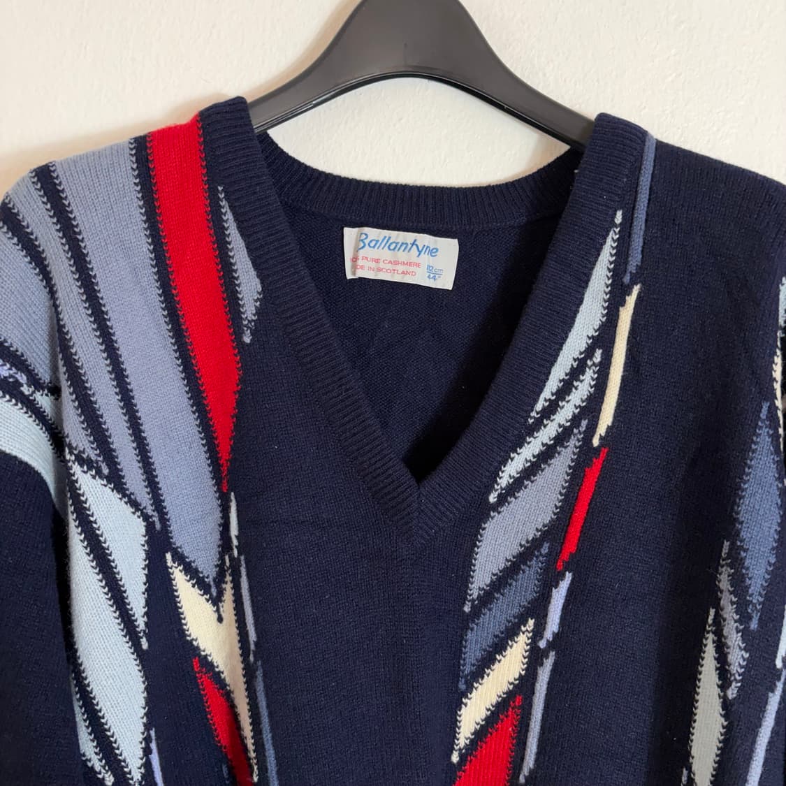 Ballantyne 캐시미어 V넥 니트(Free) 상품이미지3