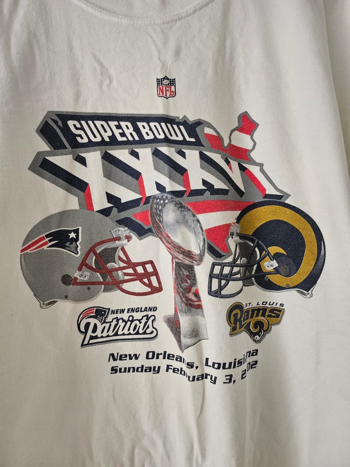 NFL 슈퍼볼 길단바디 티
 상품이미지3