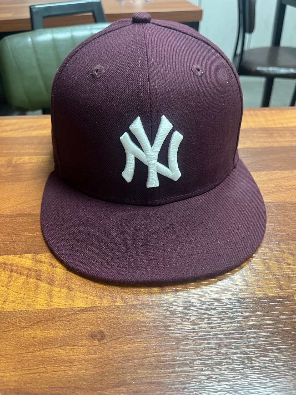 뉴에라 57.7사이즈 마룬  상품이미지2