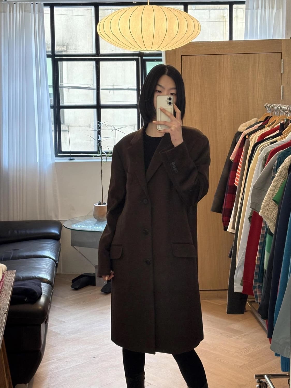 니나리치 캐시미어100 코트 상품이미지3