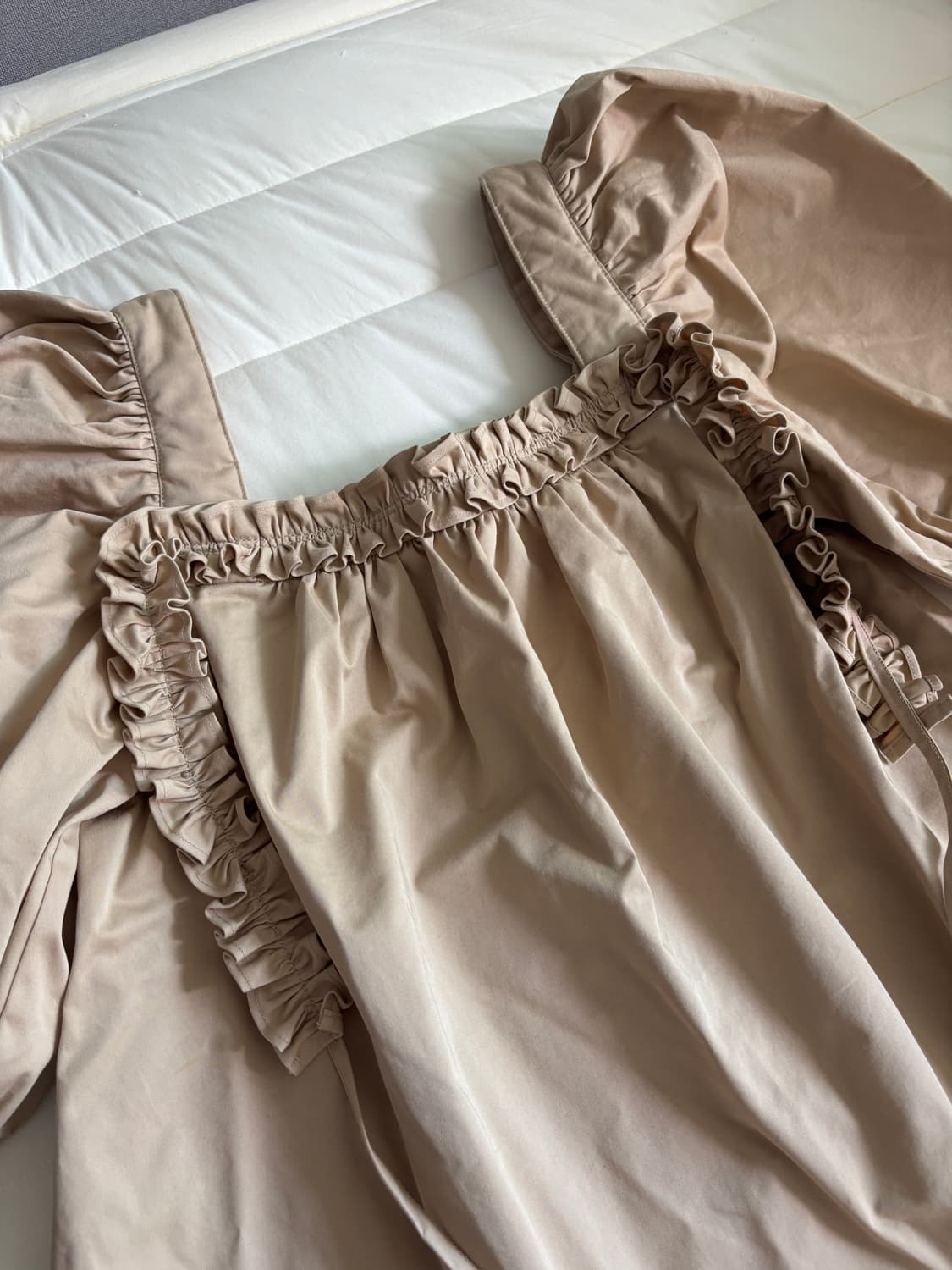 Kijun 퍼프 블라우스 상품이미지3