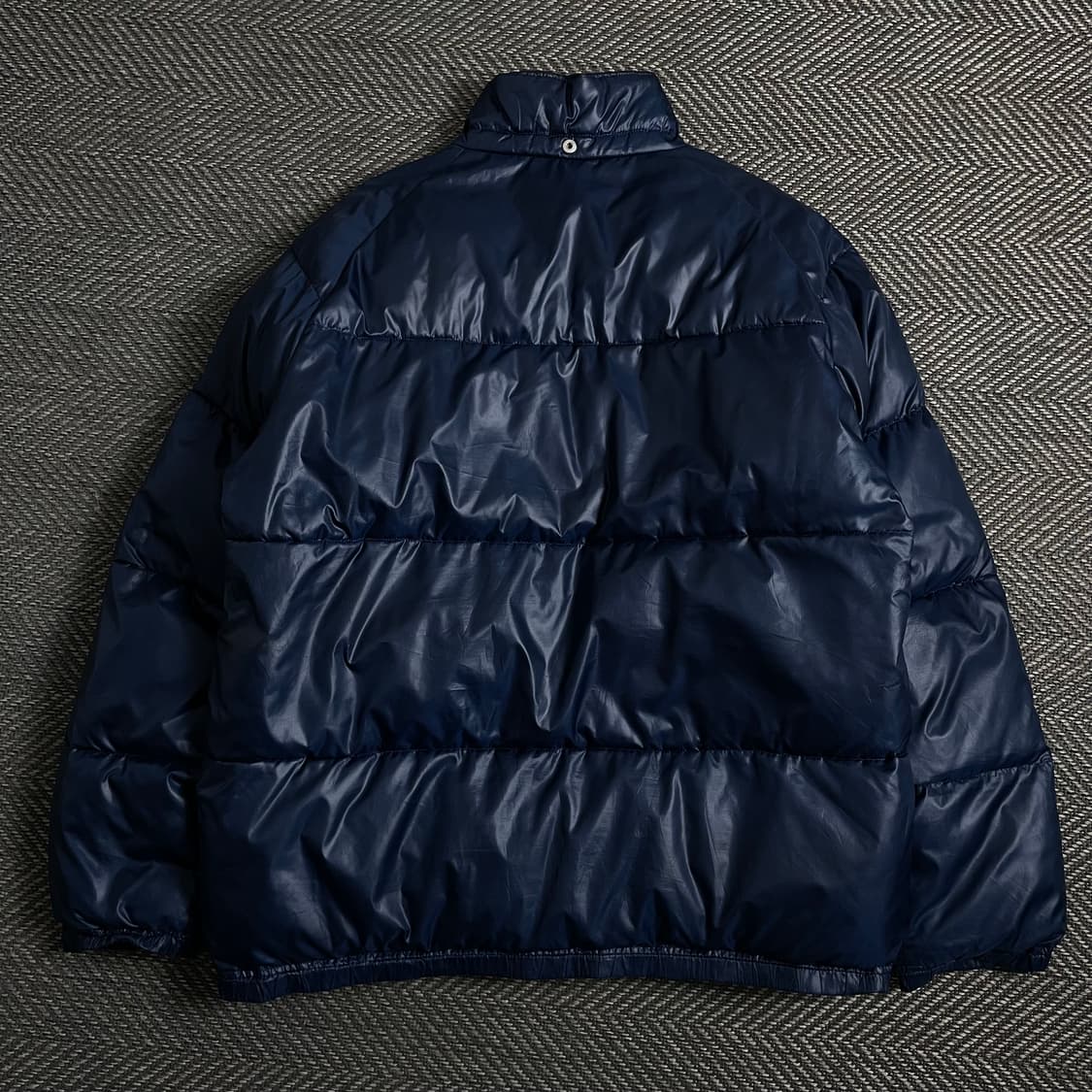 00s 아디다스 네온 자수로고 네이비 패딩 점퍼o 4276 상품이미지5