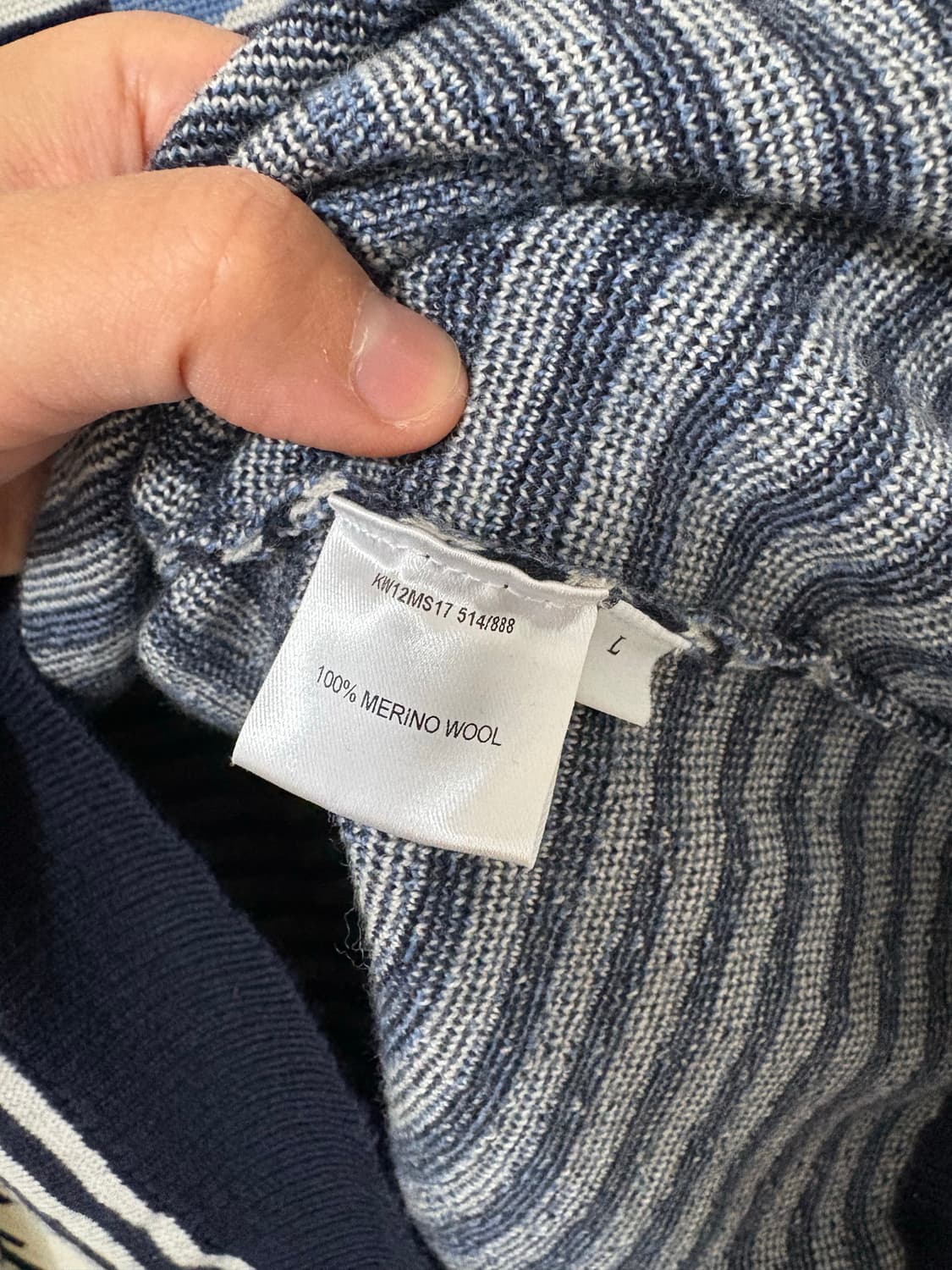 jw앤더슨 / Merino Striped Sweater 상품이미지7