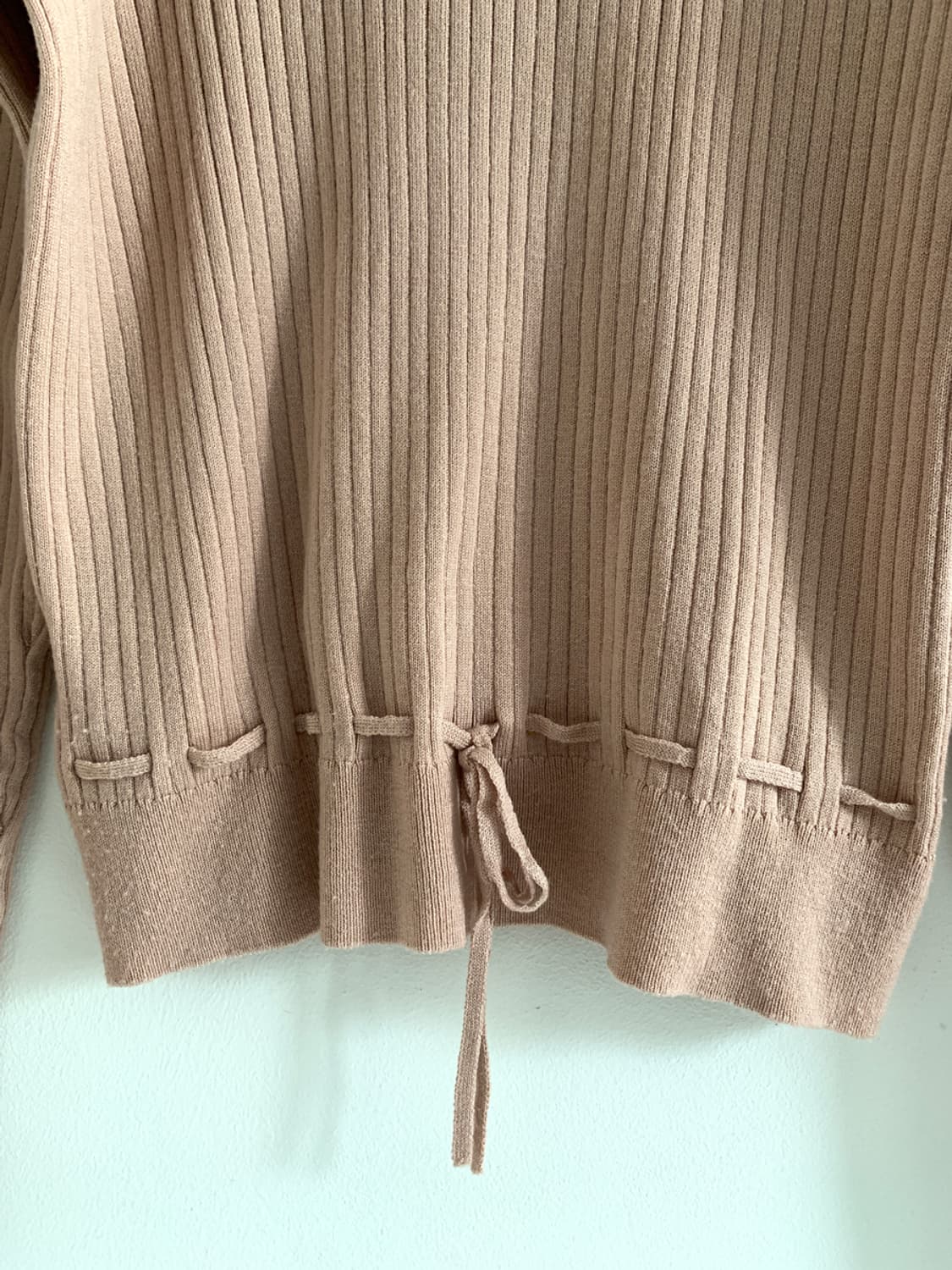 Flower Pearl Neck Cardigan 상품이미지7