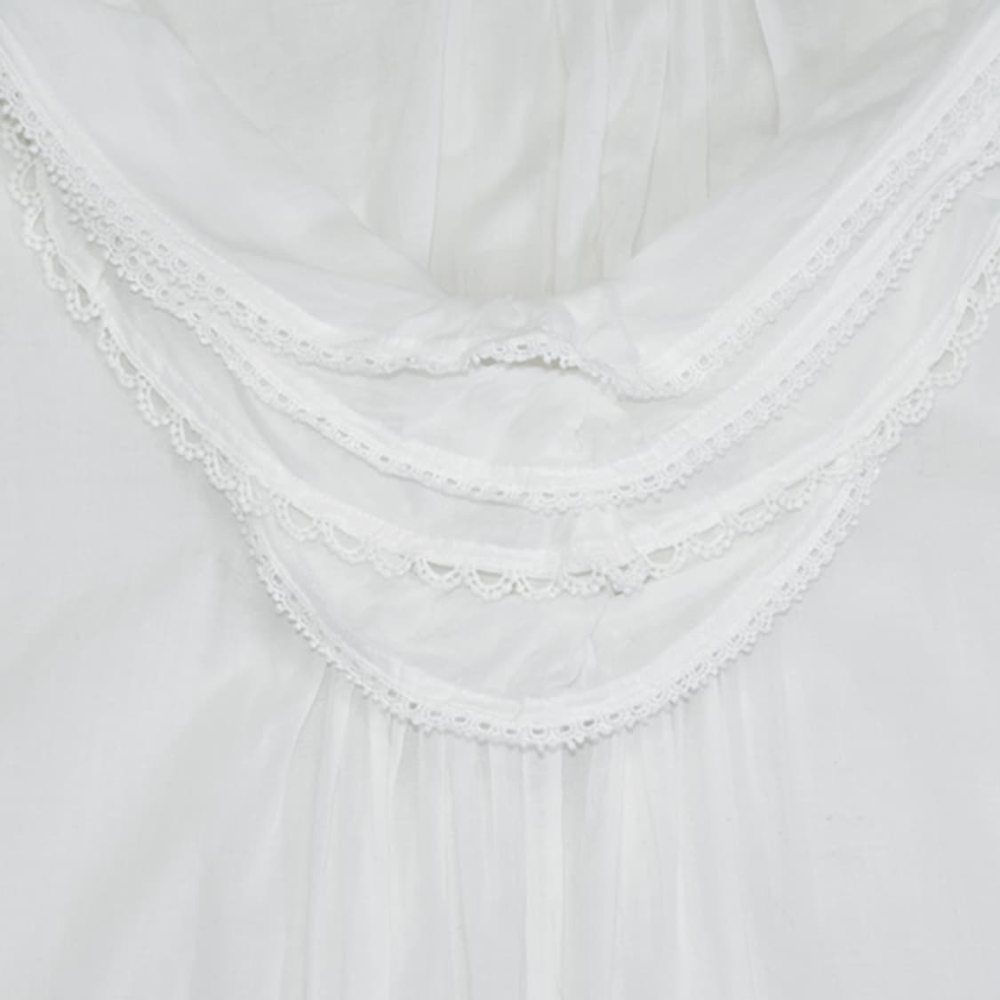 ZUCCA 레이스롱블라우스 상품이미지5