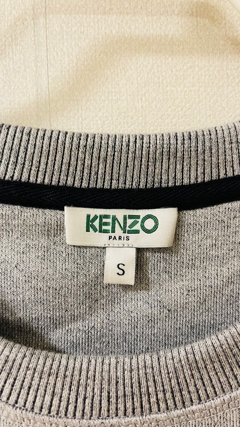 겐조 KENZO PARIS 입체 자수 스웨트 맨투맨 S 실착 횟수 적어  상품이미지4