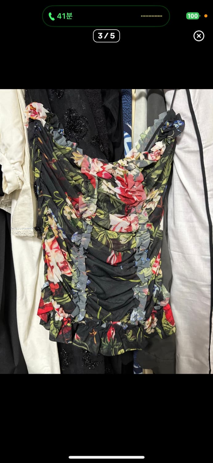 몰리고다드 튜브탑  블랙 트레이시 캐미솔 상품이미지2