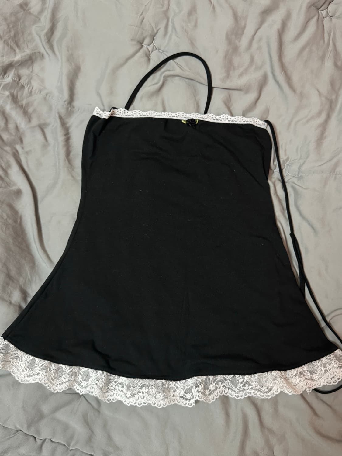 뉴얼린 로라 레이스 튜브탑 상품이미지2