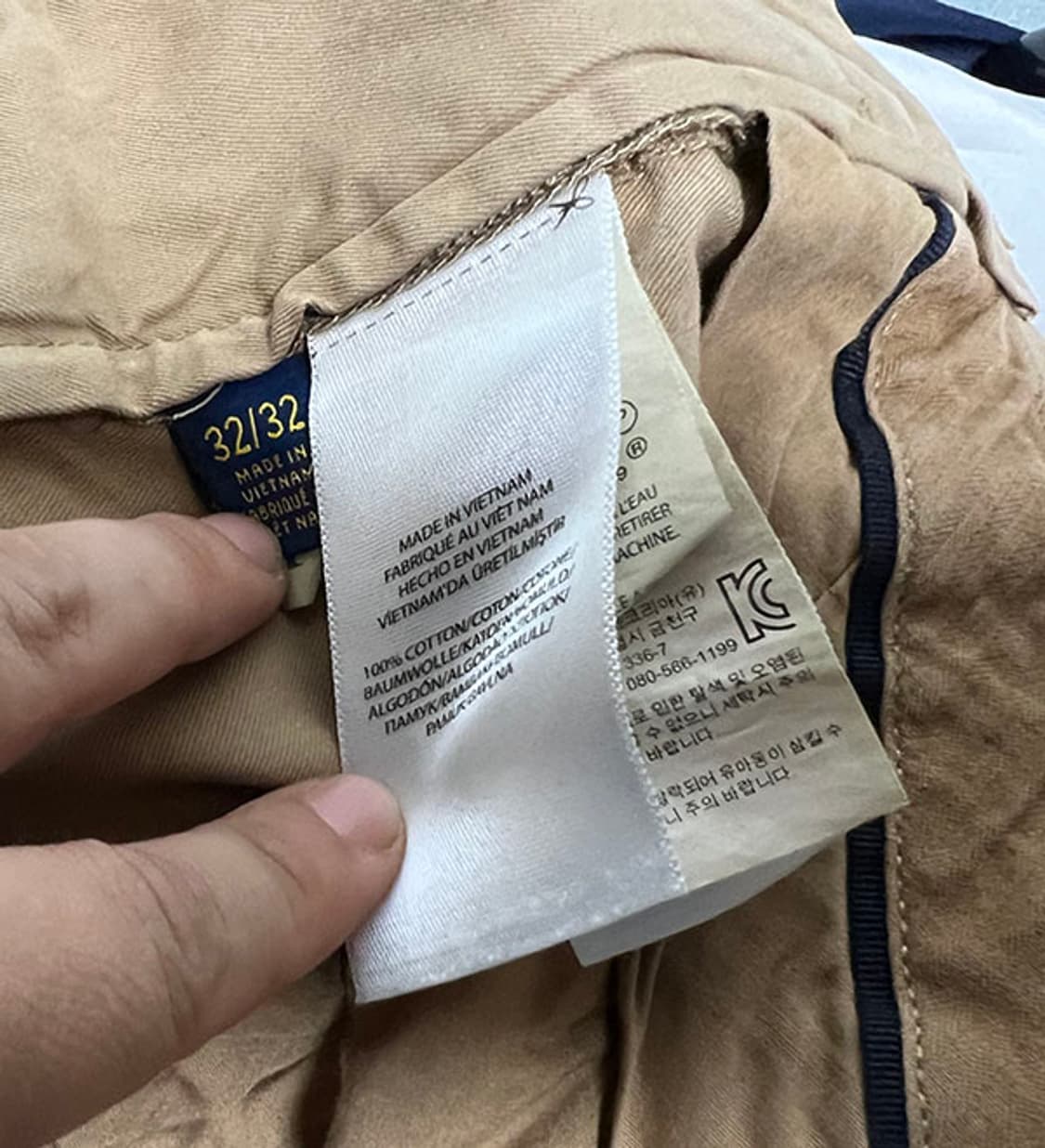 POLO 폴로 남자 면바지 치노팬츠 슬림핏 스키니핏 여름 캐주얼 L 32 상품이미지5