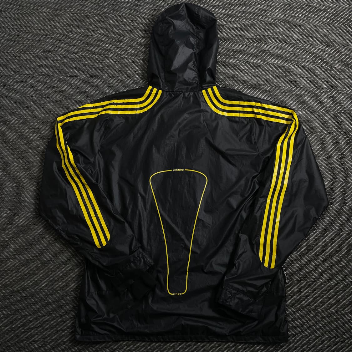 아디다스 F50 블랙 옐로우 우븐 바람막이o 4178 상품이미지5
