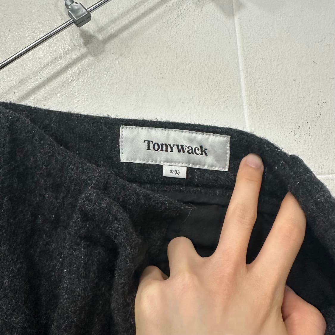 토니웩 울 슬랙스 바지 상품이미지3