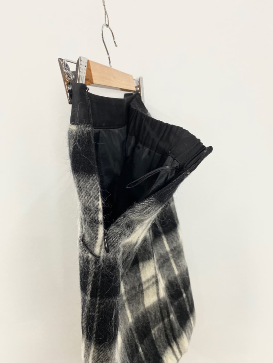  UNITED ARROWS mohair check skirt 상품이미지8