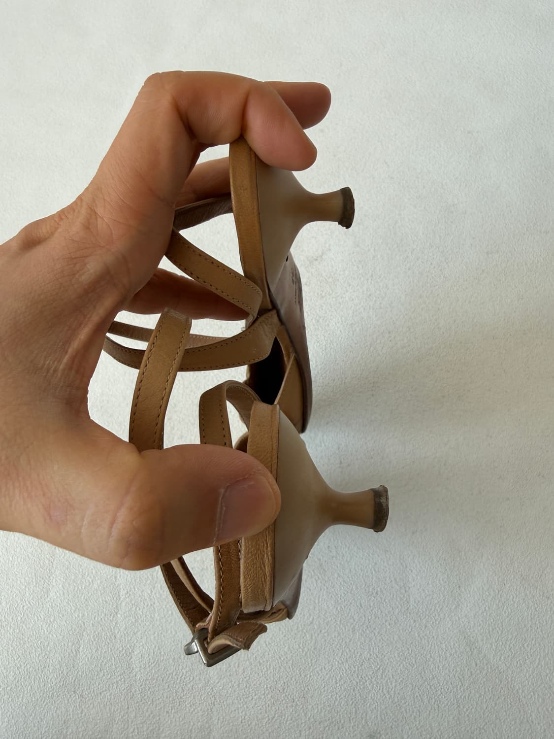 [EU38]MADE IN ITALY 레더 더치힐 상품이미지7