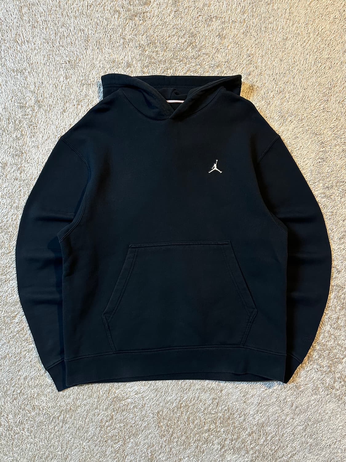 나이키 조던 AIR JORDAN 에센셜 플리스 풀오버 후드티 블랙 상품이미지1