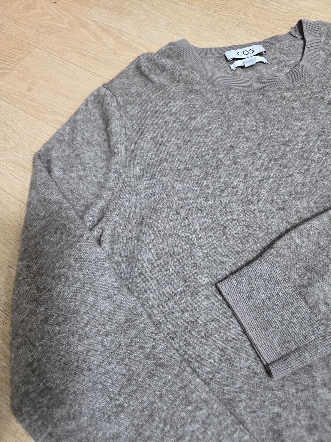 COS 코스 남성 야크울 블렌드 라운드넥 니트 L 상품이미지3