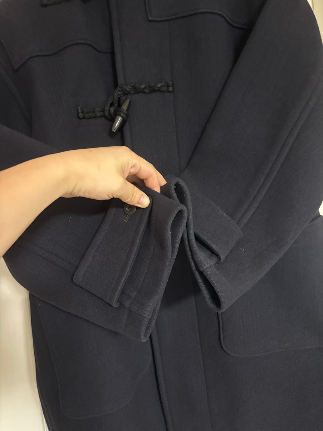 [36] 캡틴선샤인 더플코트 네이비 17fw 상품이미지5