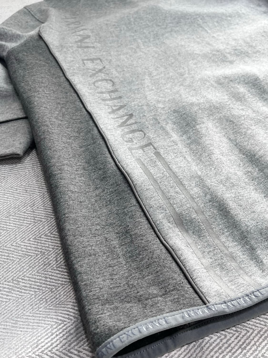 A|X 아르마니 익스체인지 그레이 코튼 집업 자켓 M 상품이미지10