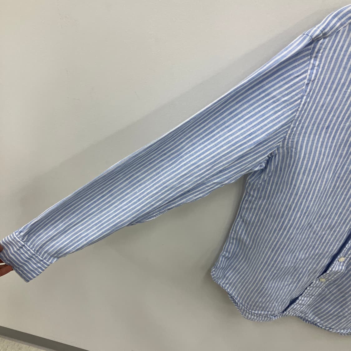 폴로 랄프로렌 스트라이프 린넨 셔츠 S 상품이미지5