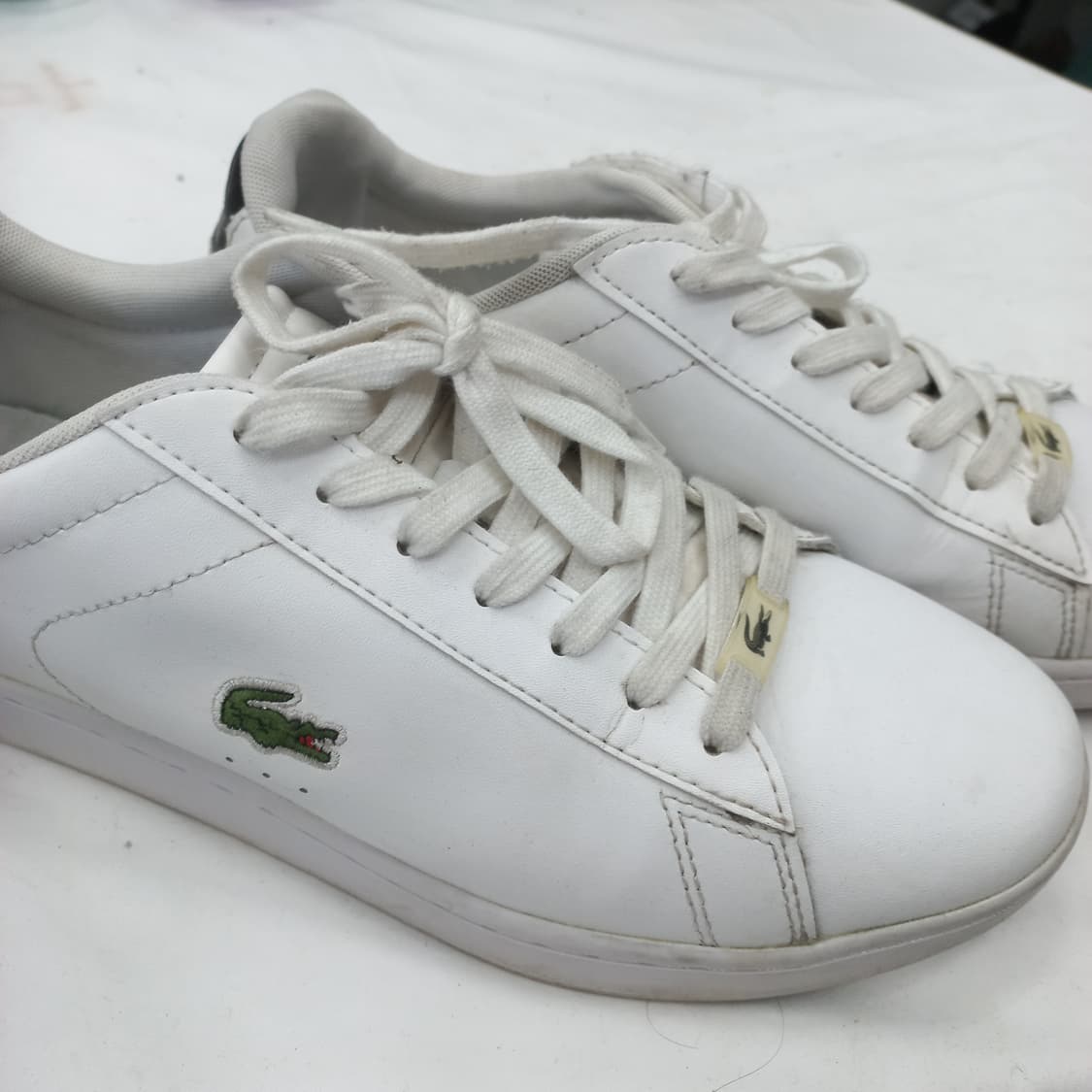 라코스테 카나비 EVO 흰색 스니커즈 (280) 상품이미지3