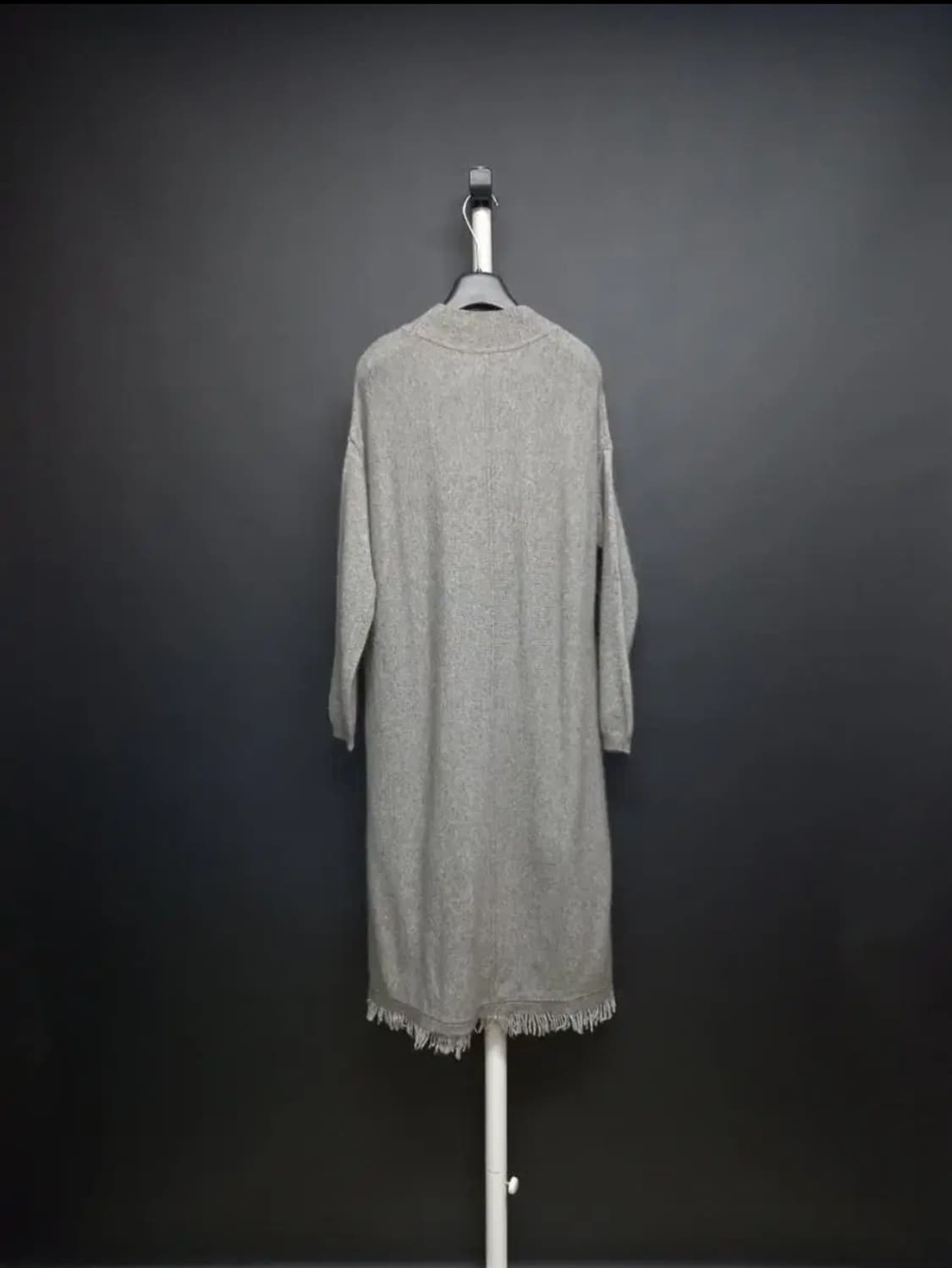 새 K BY 김서룡 너구리모 맥시 니트원피스 66 상품이미지2