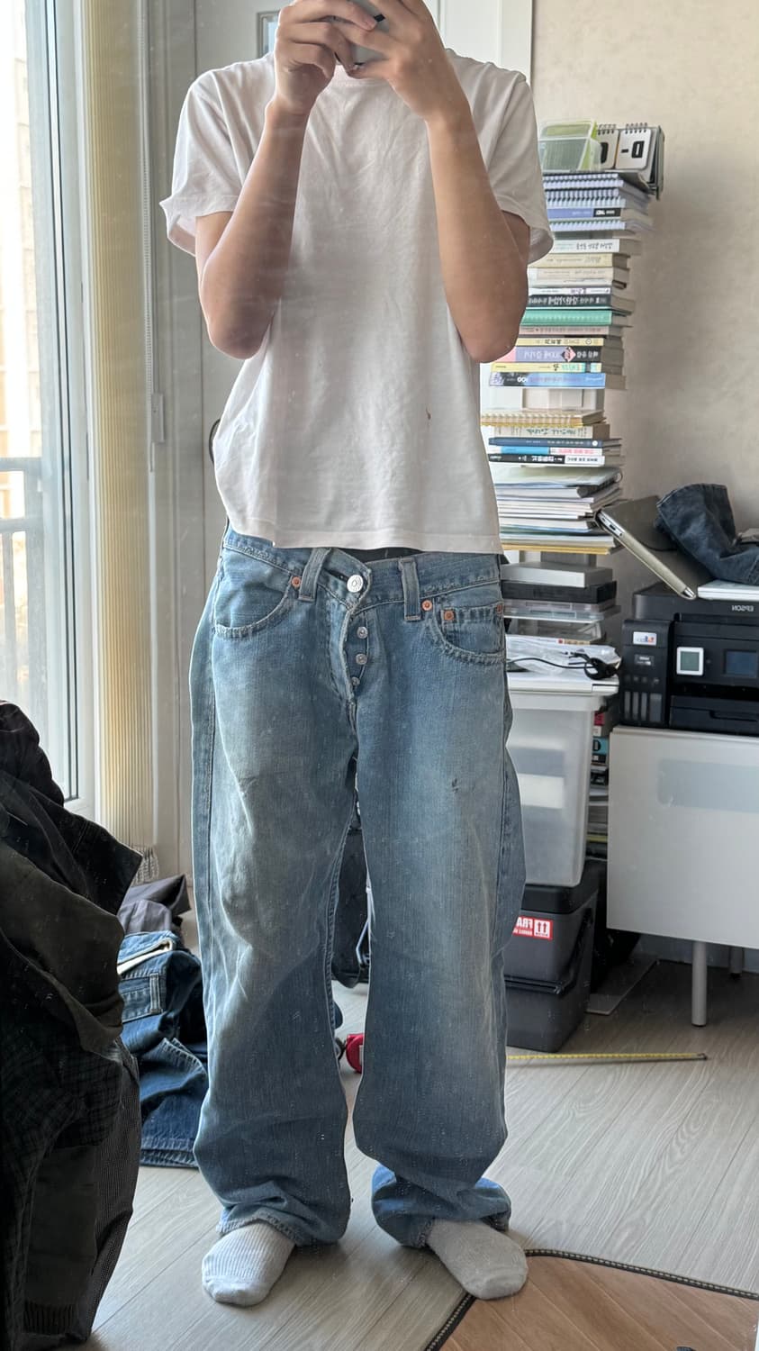 리바이스 타입1 w32 L30 블랭크탭 판매  상품이미지2