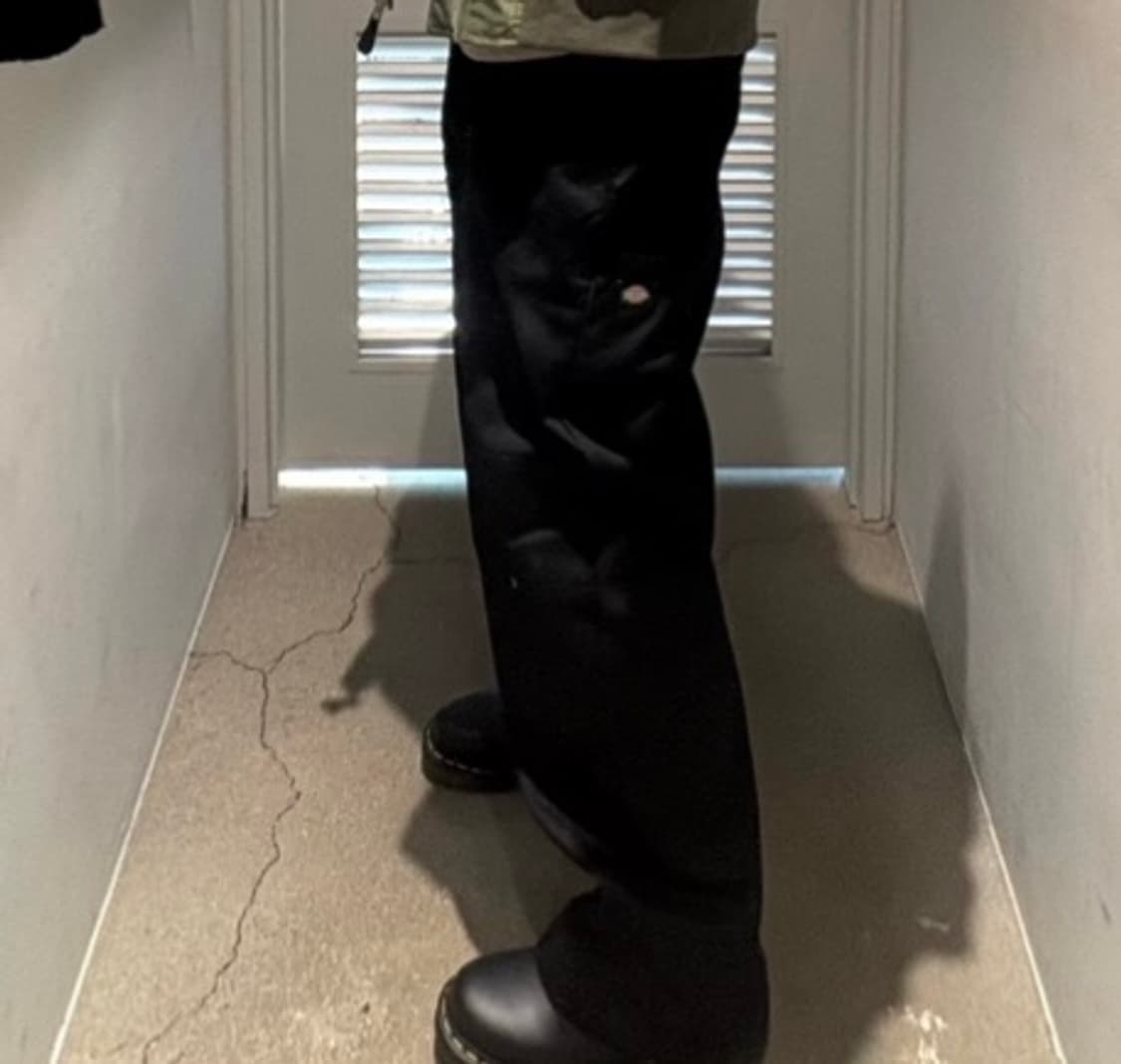 딕키즈 더블니 black 상품이미지2