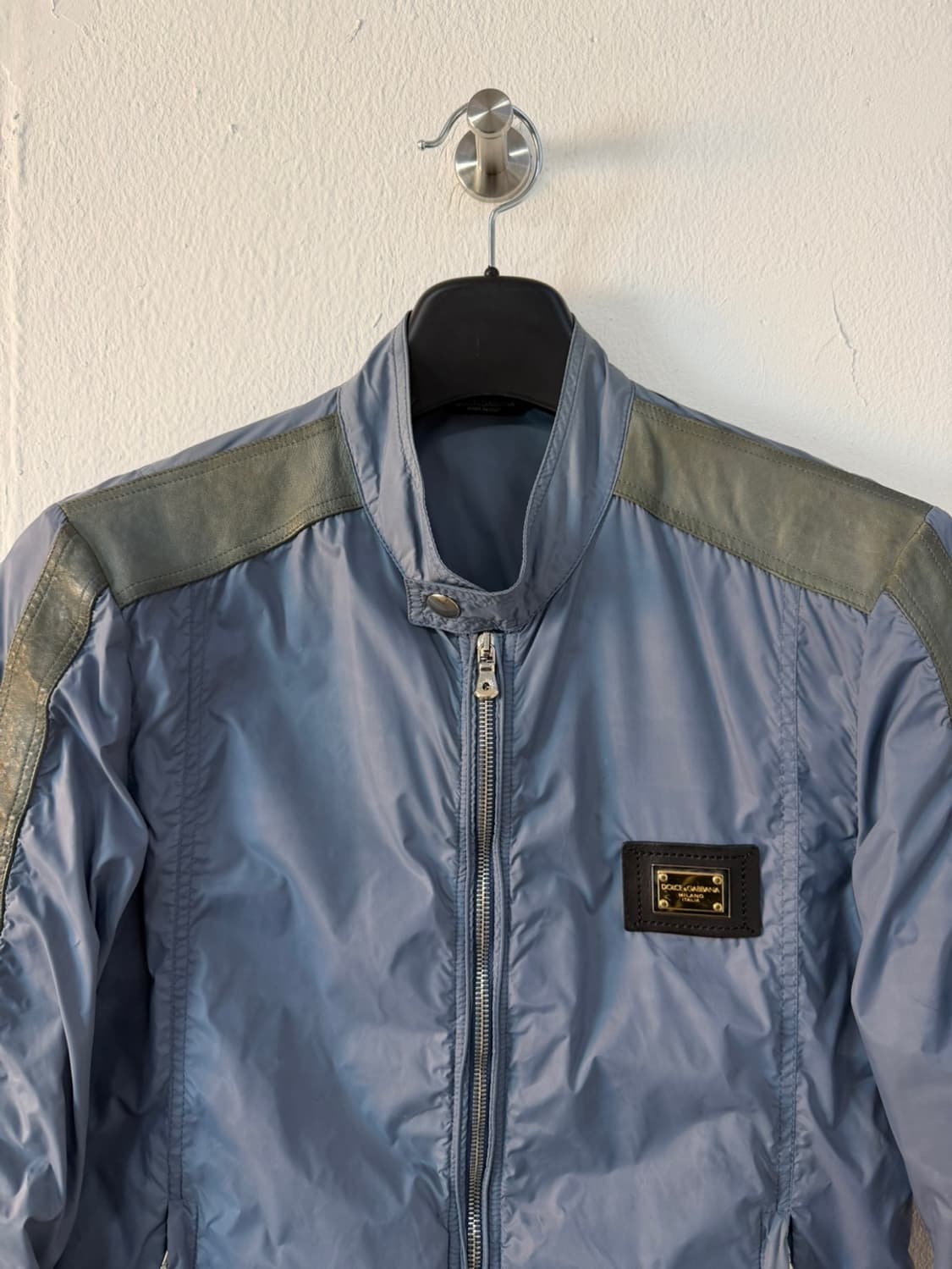 돌체앤가바나 레더 트림 나일론 자켓  상품이미지3
