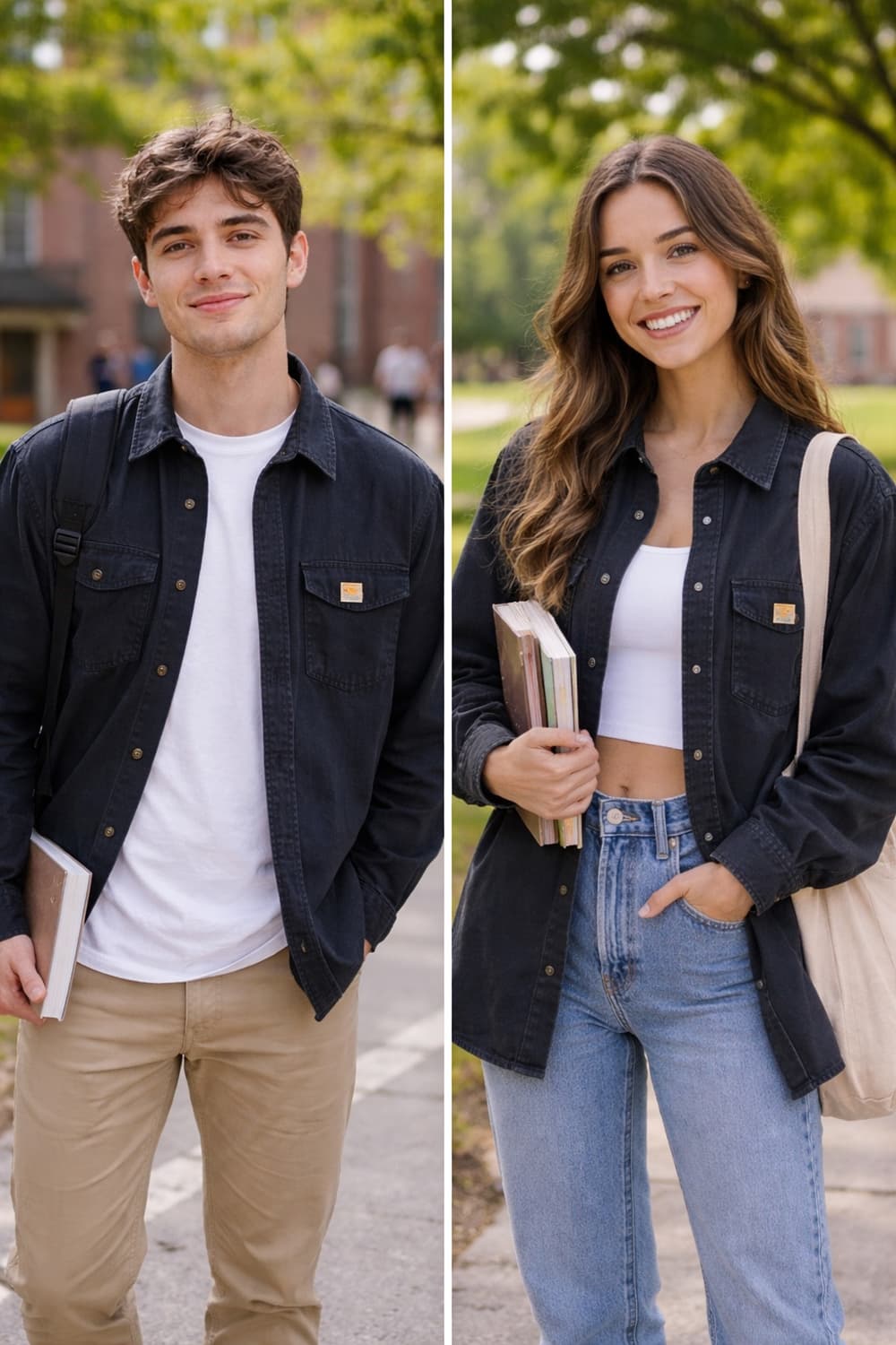 칼하트 워크셔츠 블랙 L 상품이미지2