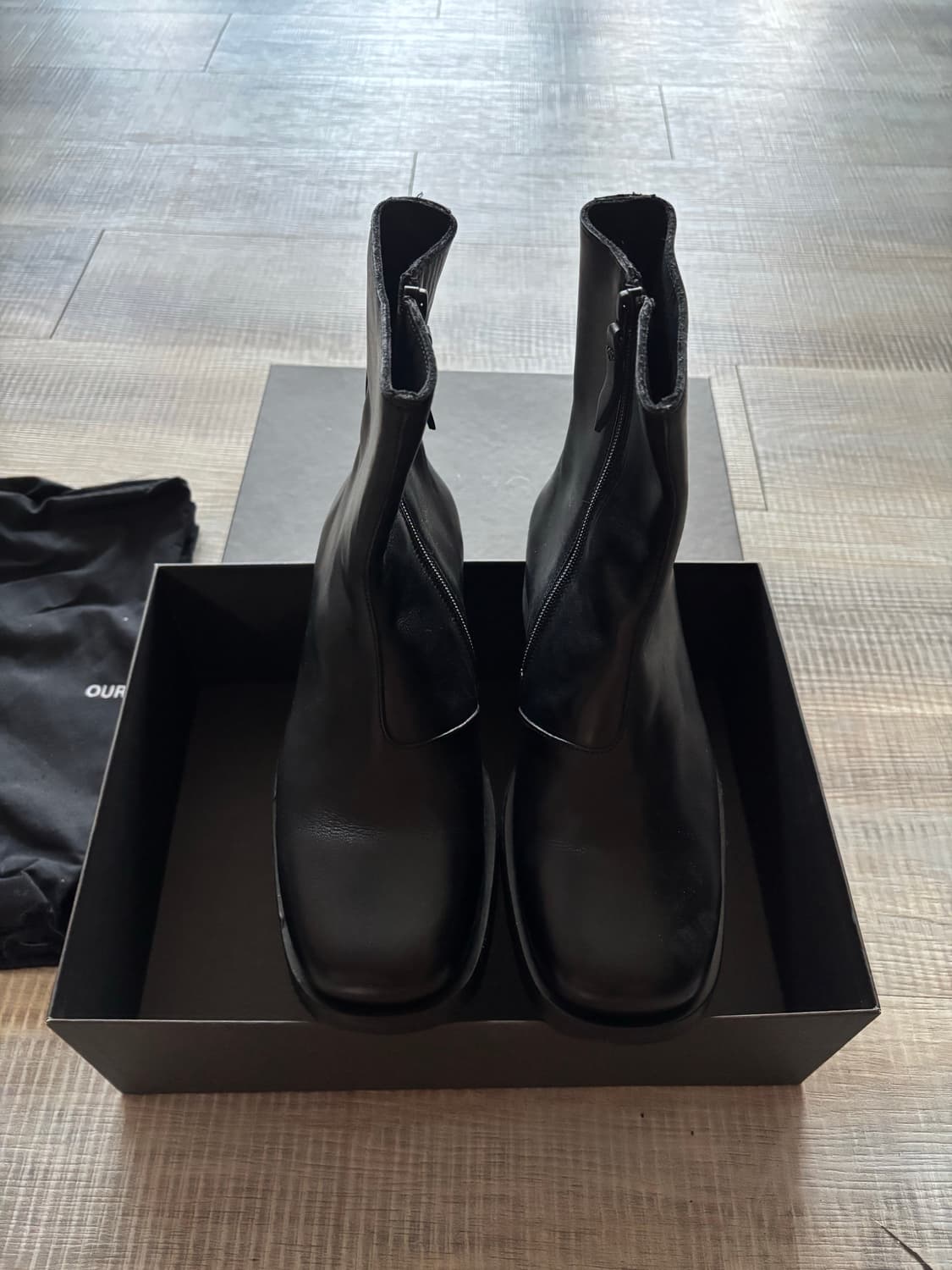 [40] 아워레가시 카미온 부츠 블랙 상품이미지2