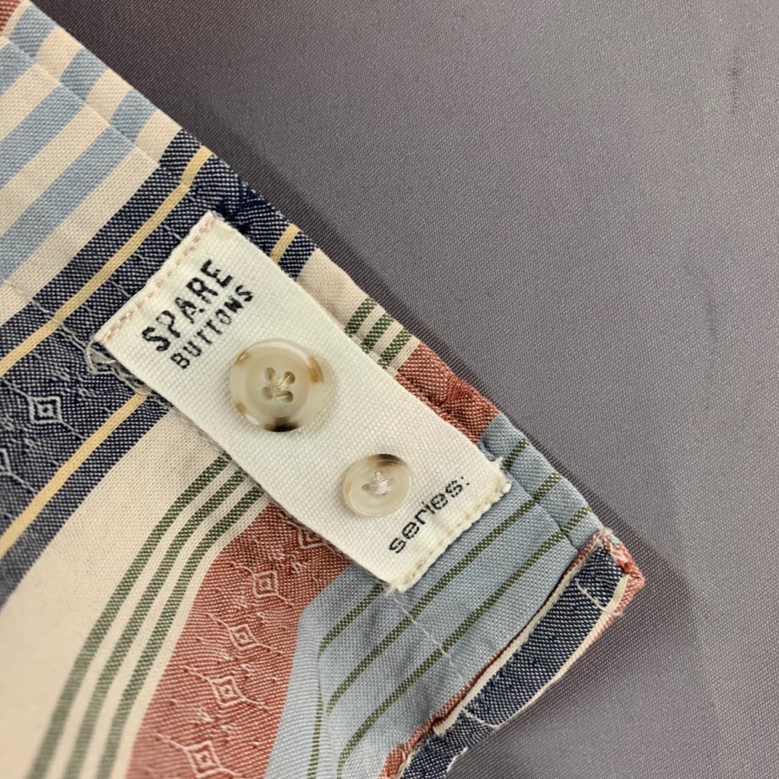 L 코오롱 시리즈 에스닉 스트라이프 포켓 셔츠 상품이미지5