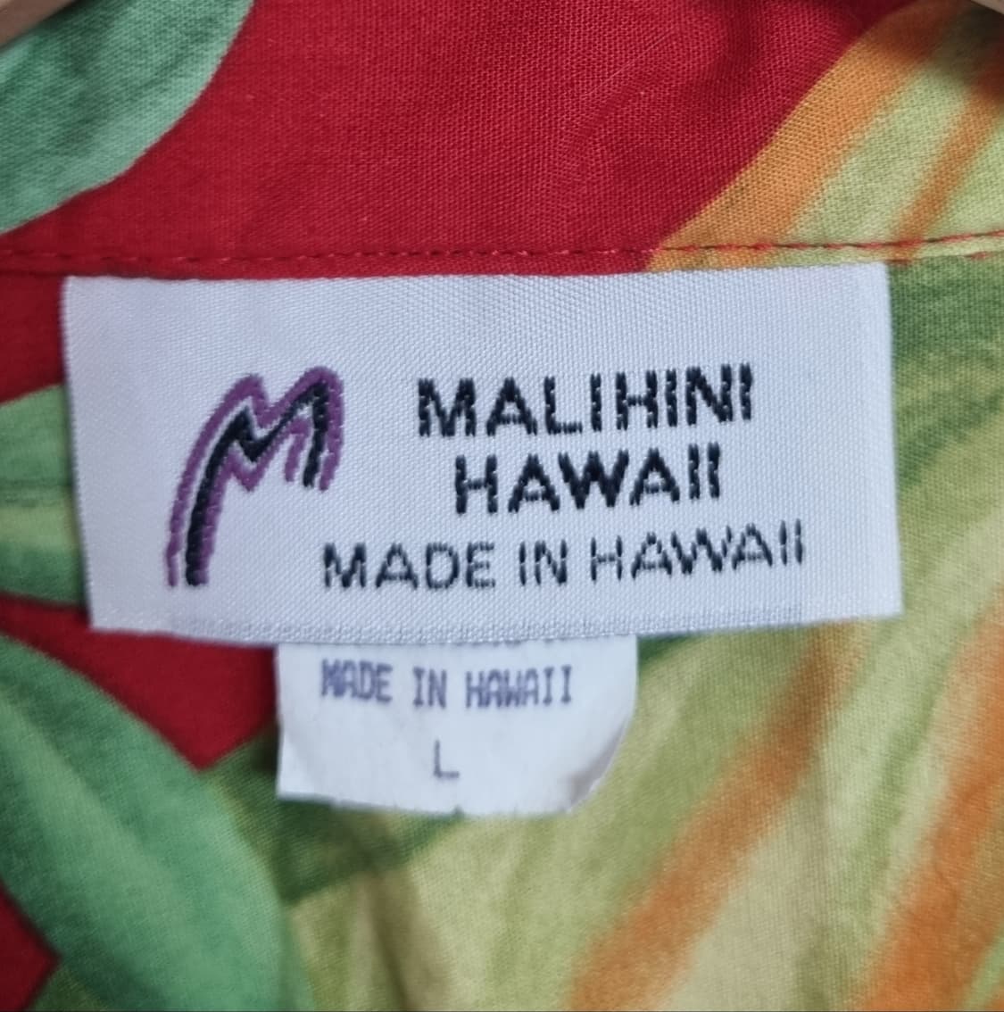 L ) 메이드인 하와이 하와이안 반팔 셔츠 상품이미지3