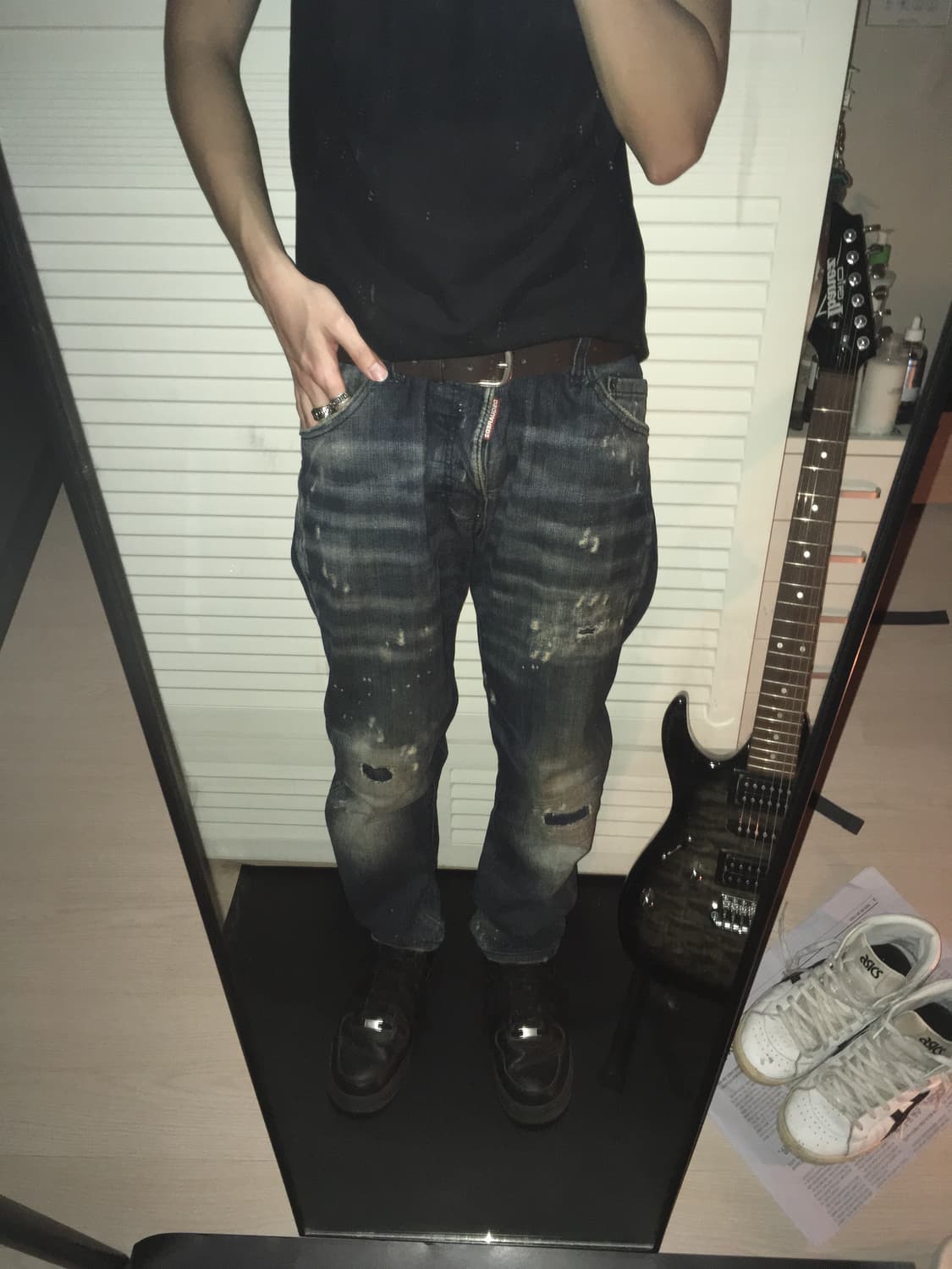 디스퀘어드2 빈티지 워싱 데님 상품이미지2