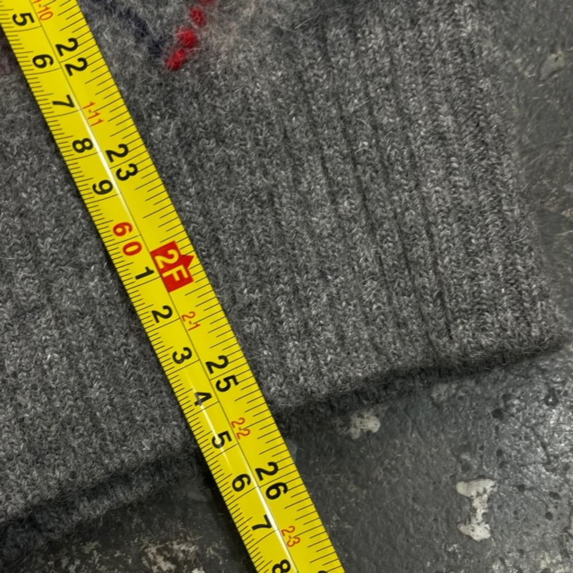 100 빈폴 아가일 니트  상품이미지6