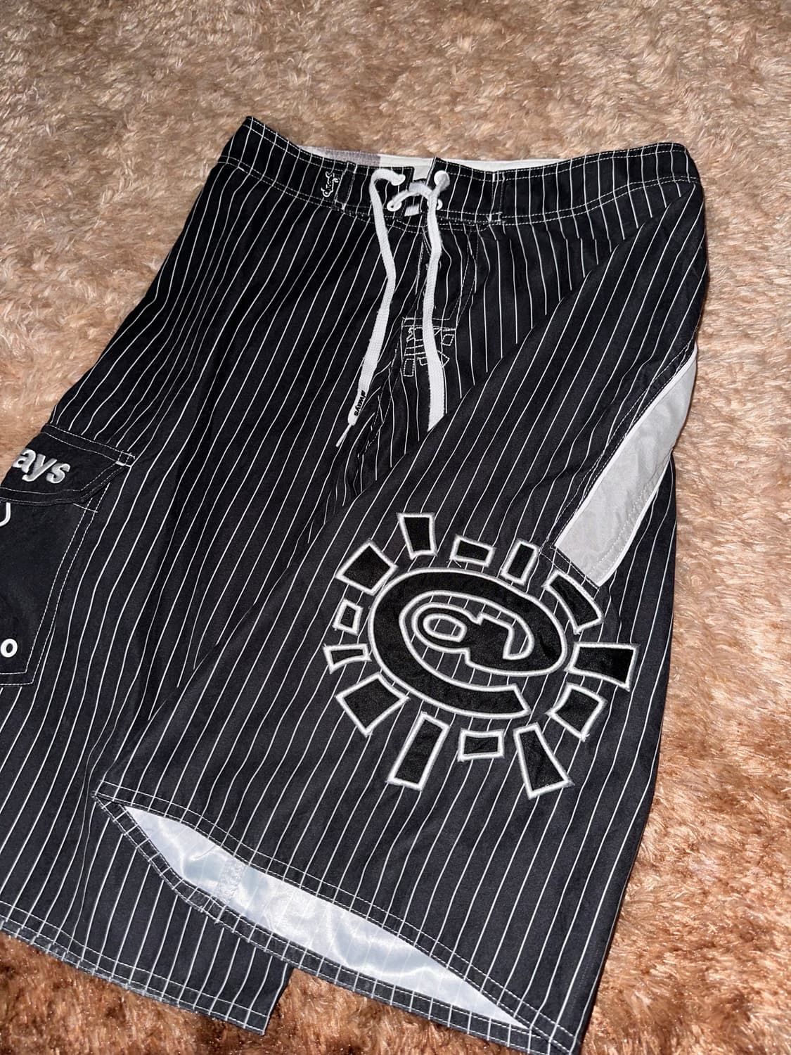 Always 올웨이즈 스트라이프 반바지 상품이미지2