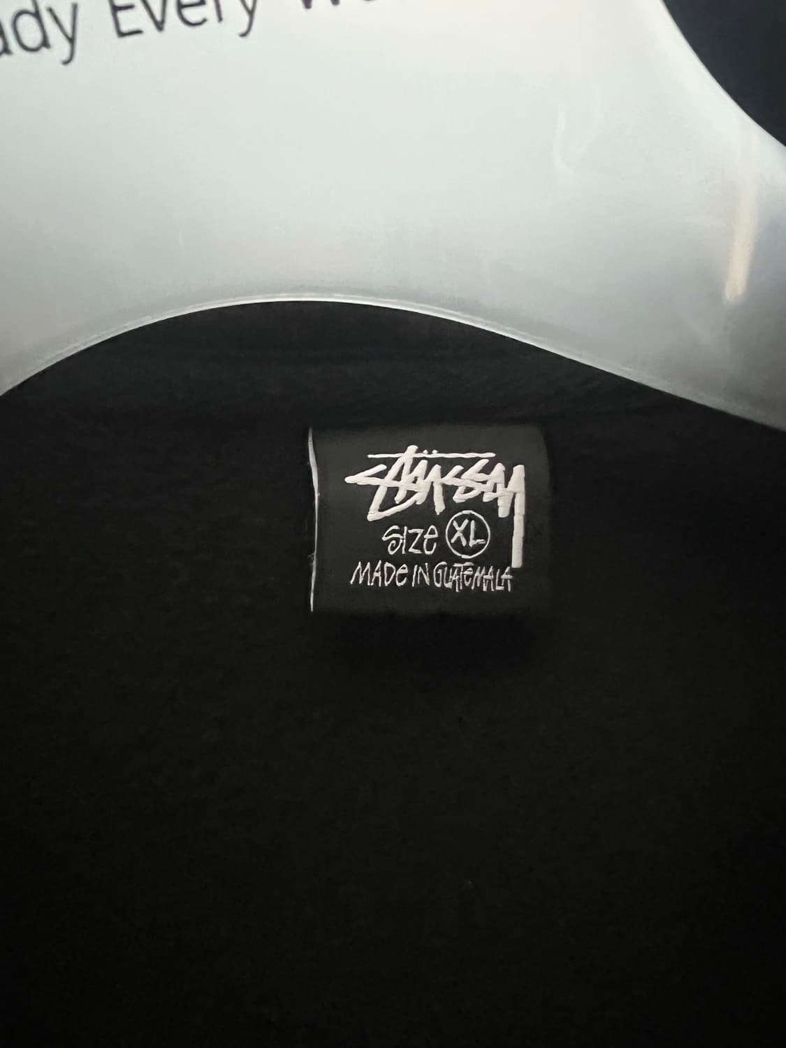 스투시 베이직 후드집업 블랙 XL 사이즈 상품이미지3