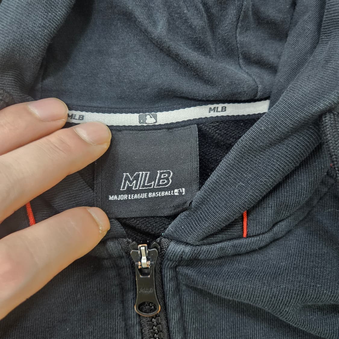 100 MLB 다저스로고 후드집업 0303Y 상품이미지3