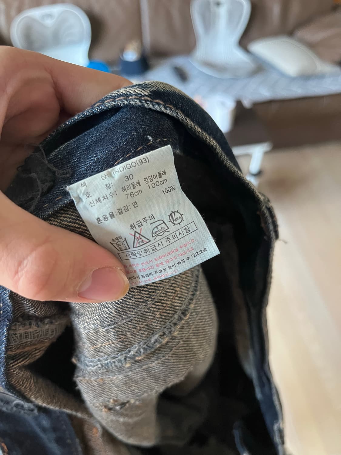 버커루 부츠컷 데님팬츠 상품이미지3